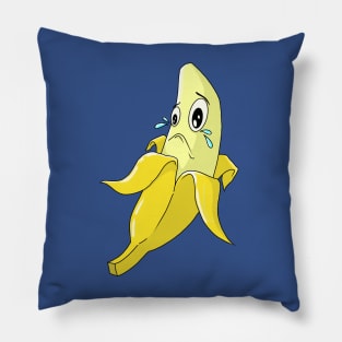 Banana sad Pillow
