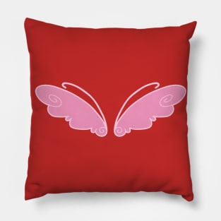 Pretty Pink Fairy Wings Pillow