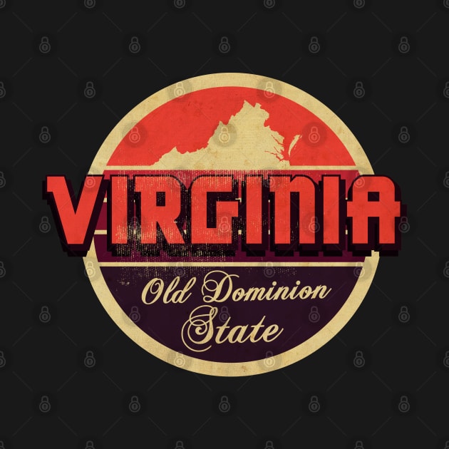 Virginia Old Dominion State by CTShirts