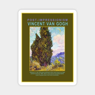 Cypresses by Van Gogh (EP) Magnet
