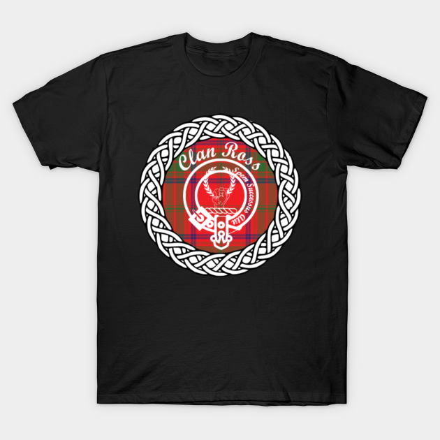 Clan Ross surname last name tartan crest badge - Ross - T ...