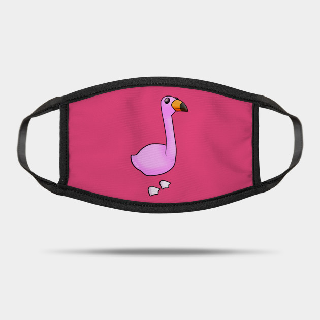 Flamingo Roblox Mask Teepublic - flamingo bird roblox