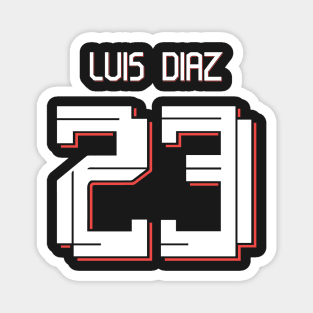 Luis Diaz Liverpool Third jersey 22/23 Magnet