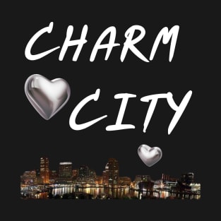 CHARM CITY BALTIMORE DESIGN T-Shirt