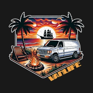 Econoline beach camper conversion T-Shirt