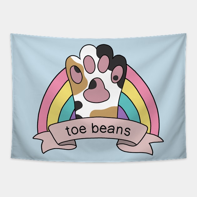 Toe Beans Tapestry by valentinahramov