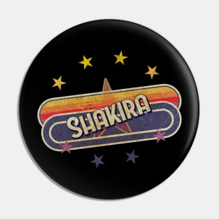 Shakira Vintage ElaCuteOfficeGirl Pin