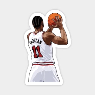 DeMar DeRozan Vector Back Magnet