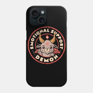 Emotional Support Demon - Funny Evil Baphomet Gift Phone Case