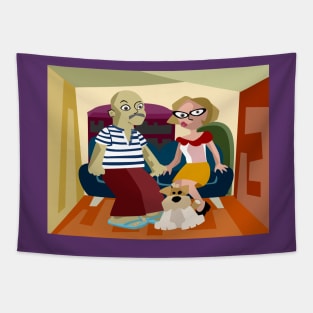 Family Portrait Tapestry