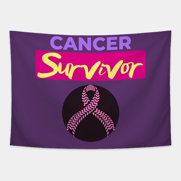 Cancer survivor Tapestry by Tecnofa