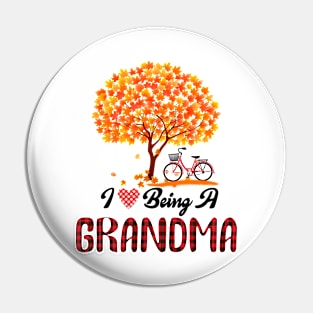 I Love Being A Grandma Pin