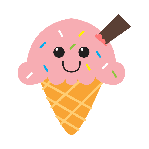 Happy Ice cream by Peekaboomx