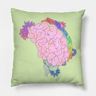 Brain on file Pillow