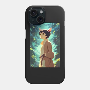 The Human Cat Owl Hybrid Phone Case