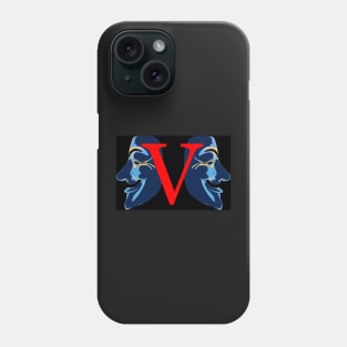 V for Vendetta design A Phone Case