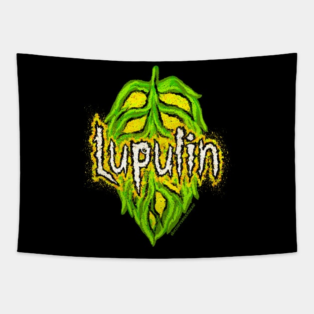 Lupulin Tapestry by Mindy’s Beer Gear