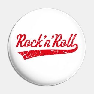 Rock 'n' Roll Vintage Red Pin