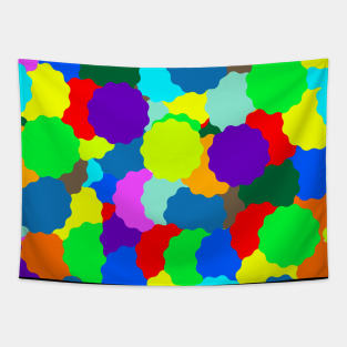 colorful flowers Tapestry