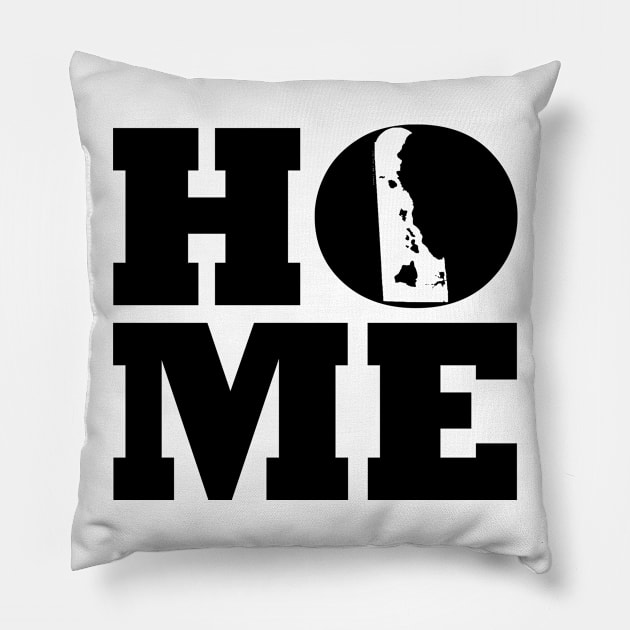 Delaware and Hawai'i HOME Roots by Hawaii Nei All Day Pillow by hawaiineiallday