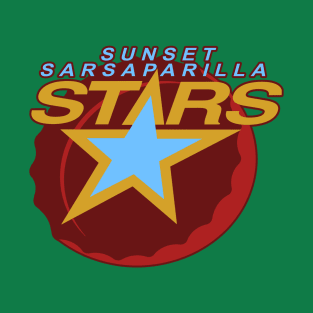 Sunset Sarsaparilla Stars T-Shirt