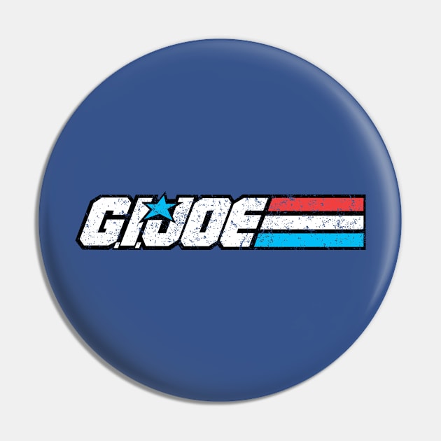 GI Joe Retro Pin by mighty corps studio