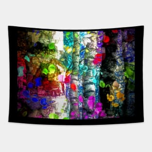 Birch Trunks Tapestry