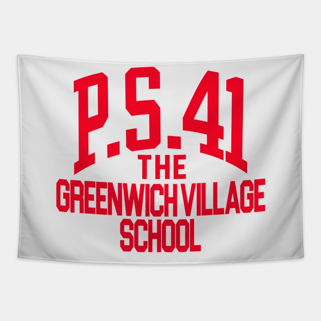 P.S. 41 Greenwich Village School Tapestry by darklordpug