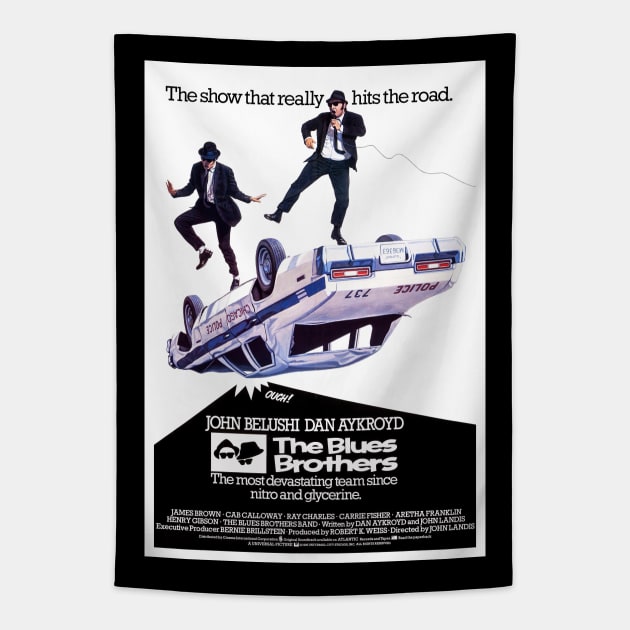 The Blues Brothers Are on a Mission From God Tapestry by Xanaduriffic