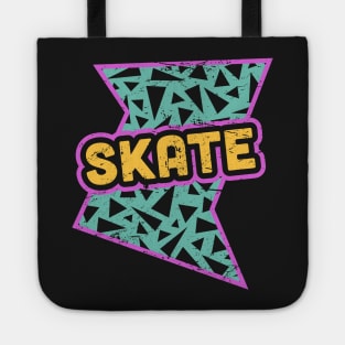 SKATE | Rad 90s Roller Skating Pattern Tote