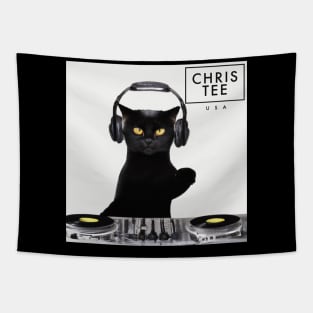 DJ cat Tapestry