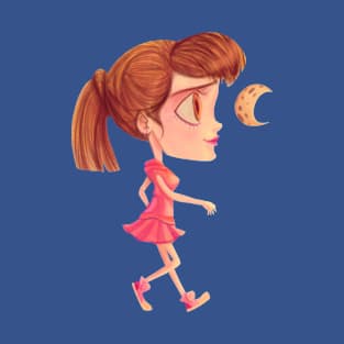 Lunar walk Girl T-Shirt