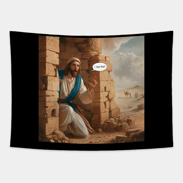 Jesus Meme, I Saw That Tapestry by jerranne