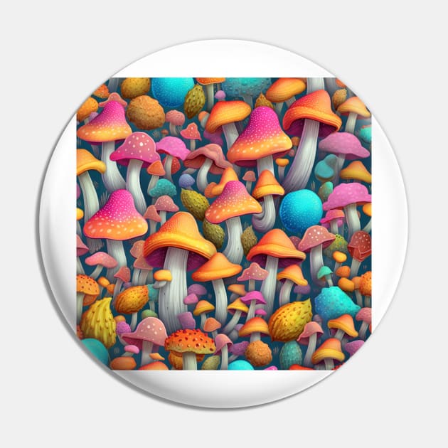 Magic Mushrooms Pin by LloydLegacy2020