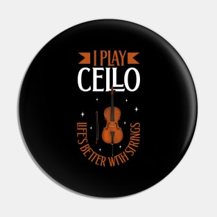 I play Cello Pin