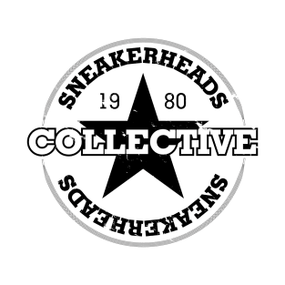 Sneakerheads Collective Black White Badge T-Shirt