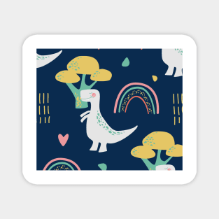 Dinosaur  patterns Magnet