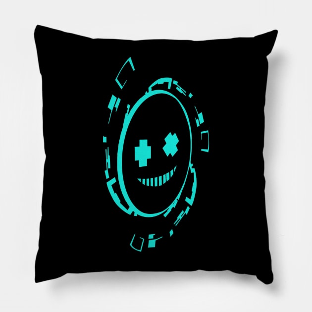 Block Chaos Pillow by Karambola