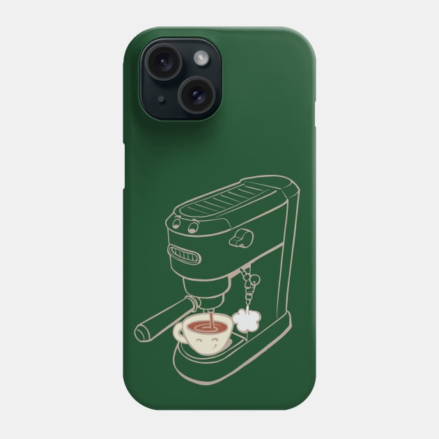 Espresso Coffee Machine Phone Case by duxpavlic