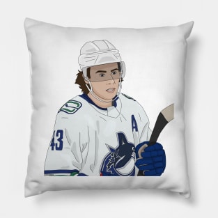 Quinn Hughes Pillow