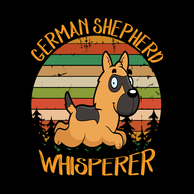 German Shepherd Whisperer Vintage by Uris