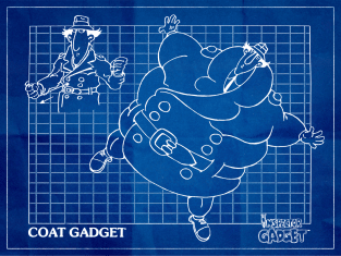 Gadget Coat Magnet