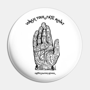 Clean the Hand of Fate Pin