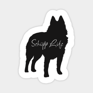 Schipperke Life Black Magnet