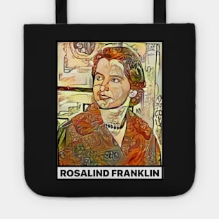 Rosalind Franklin Women in Science STEM Golden Portrait Tote