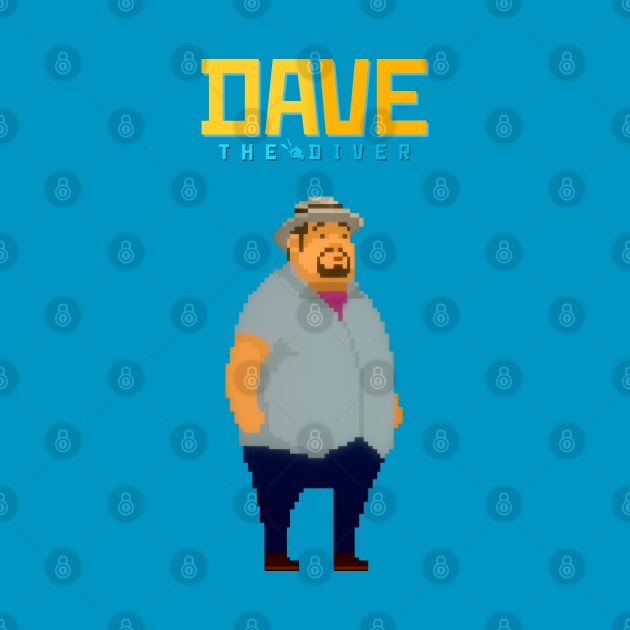 DAVE the diver Fan Art by Buff Geeks Art