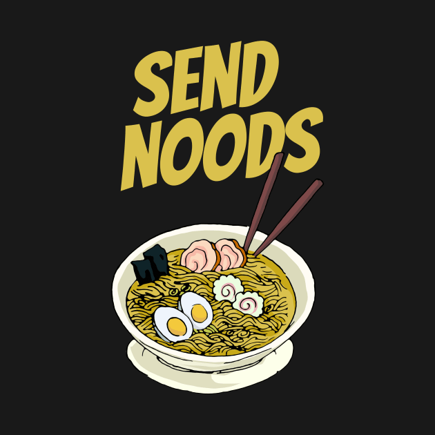 Send Noods Funny Noodles Gift by CatRobot