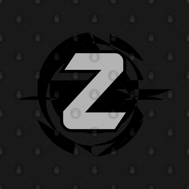 Futuristic Modern Letter Z by DepicSpirit