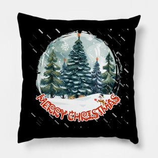 MERRY CHRISTMAS, LET IT SNOW,SNOWMAN Pillow