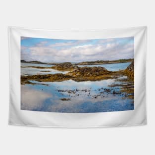 Shore at western point of the Isle of Mull, Scotland Tapestry